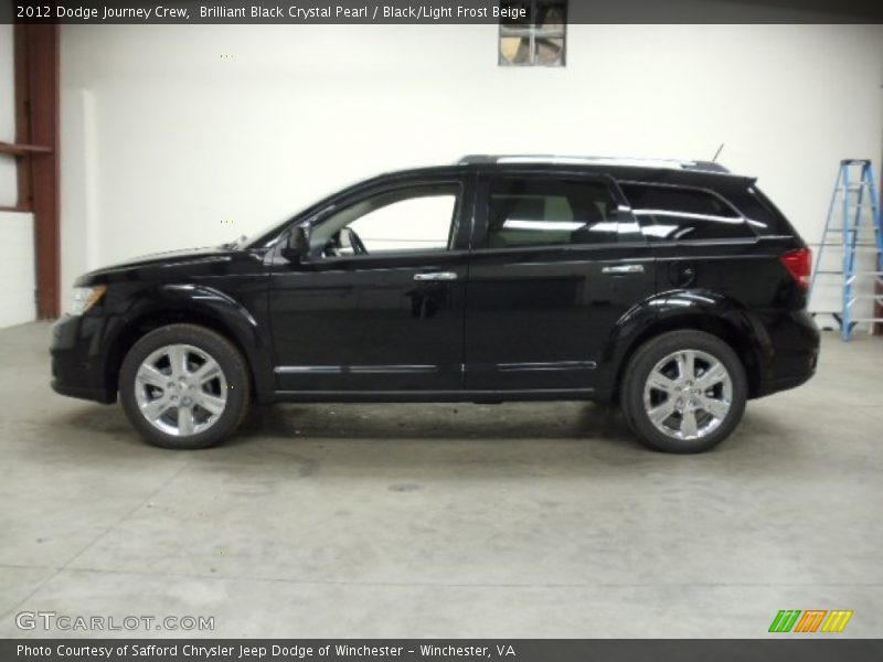  2012 Journey Crew Brilliant Black Crystal Pearl