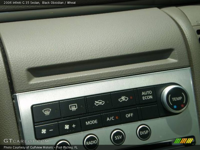 Black Obsidian / Wheat 2006 Infiniti G 35 Sedan