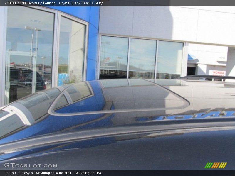 Crystal Black Pearl / Gray 2010 Honda Odyssey Touring