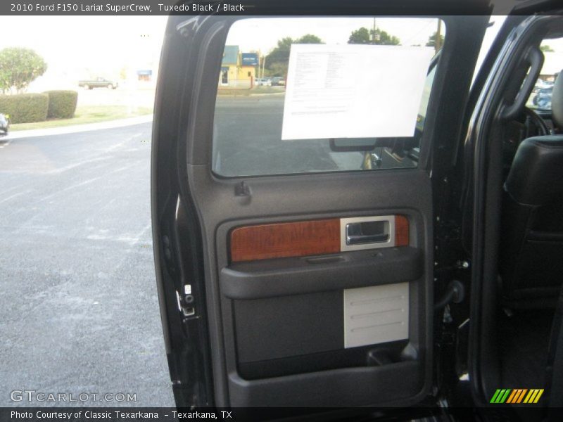 Tuxedo Black / Black 2010 Ford F150 Lariat SuperCrew