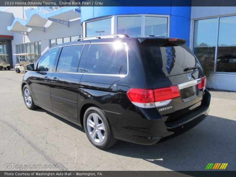 Crystal Black Pearl / Gray 2010 Honda Odyssey Touring