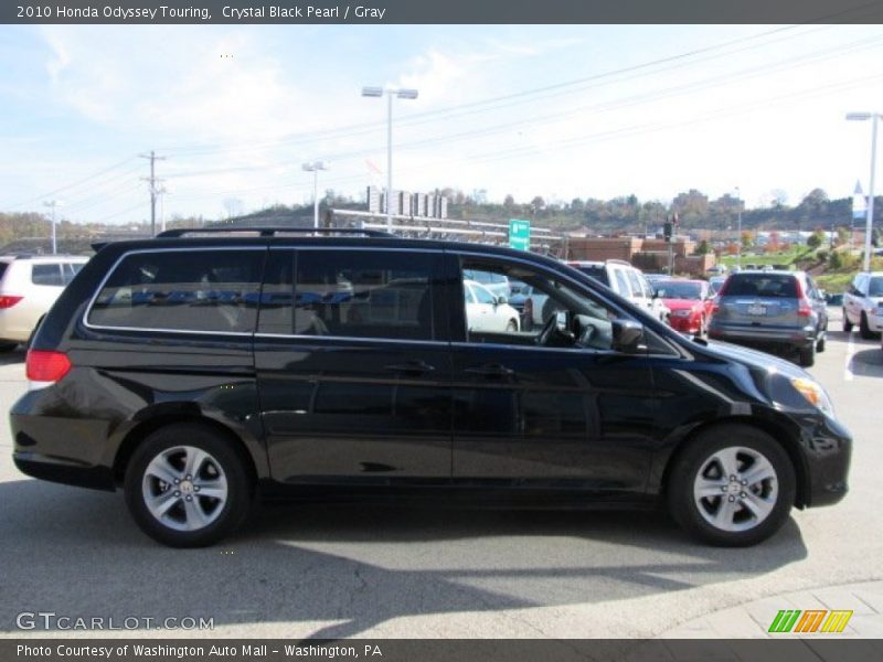 Crystal Black Pearl / Gray 2010 Honda Odyssey Touring