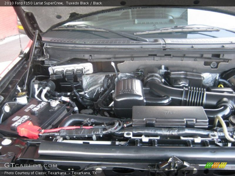 Tuxedo Black / Black 2010 Ford F150 Lariat SuperCrew
