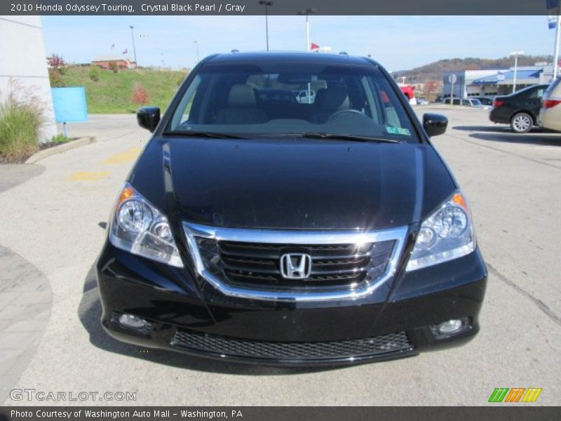 Crystal Black Pearl / Gray 2010 Honda Odyssey Touring