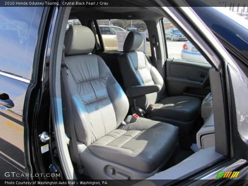 Crystal Black Pearl / Gray 2010 Honda Odyssey Touring