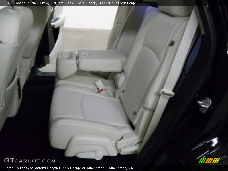  2012 Journey Crew Black/Light Frost Beige Interior