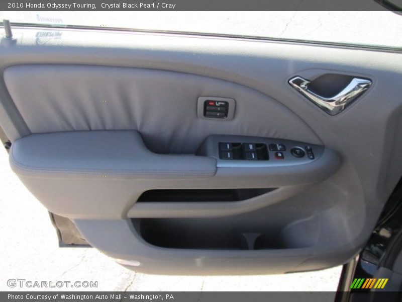 Crystal Black Pearl / Gray 2010 Honda Odyssey Touring