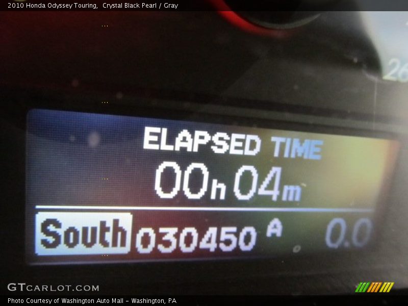 Crystal Black Pearl / Gray 2010 Honda Odyssey Touring