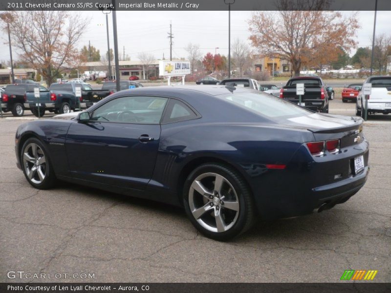  2011 Camaro SS/RS Coupe Imperial Blue Metallic