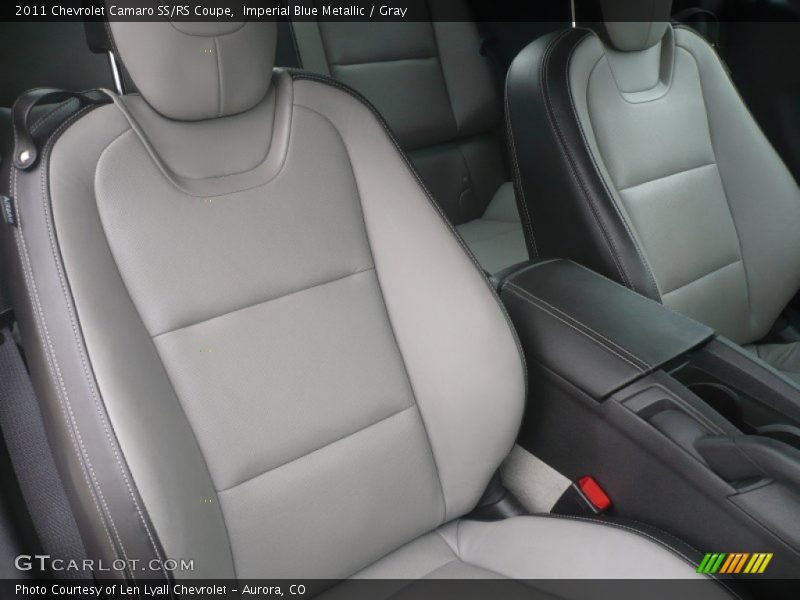  2011 Camaro SS/RS Coupe Gray Interior