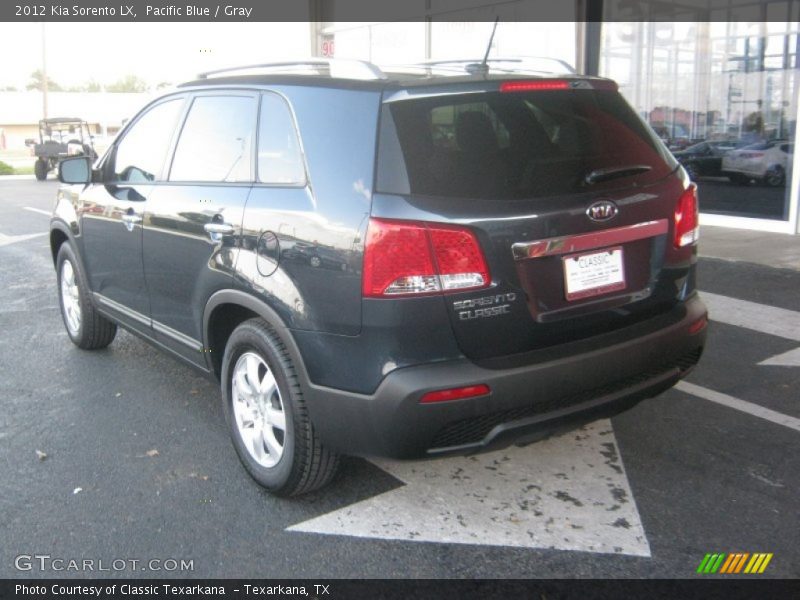 Pacific Blue / Gray 2012 Kia Sorento LX