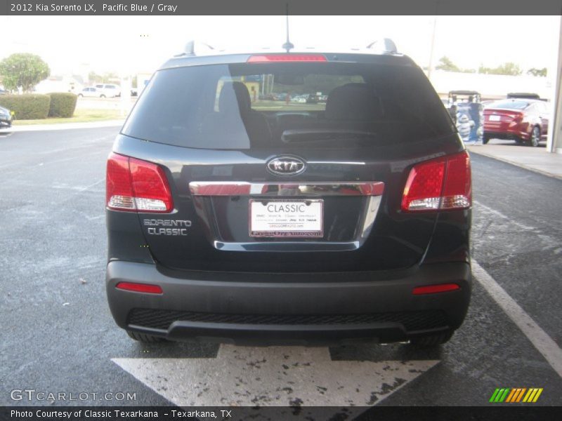 Pacific Blue / Gray 2012 Kia Sorento LX