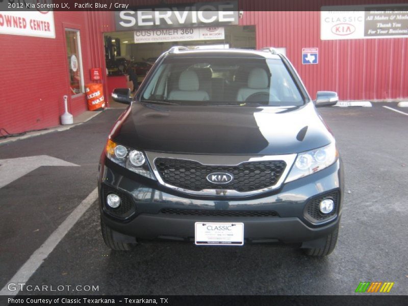 Pacific Blue / Gray 2012 Kia Sorento LX