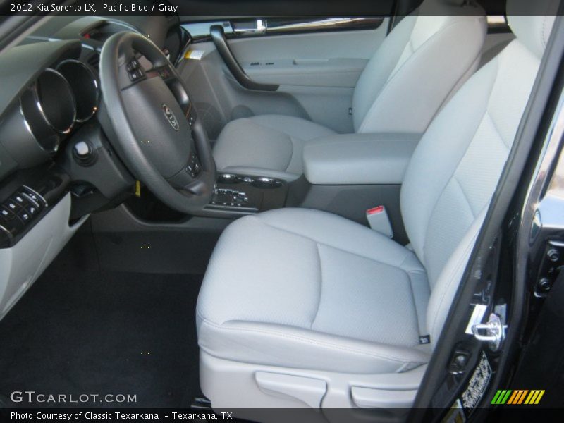 Pacific Blue / Gray 2012 Kia Sorento LX