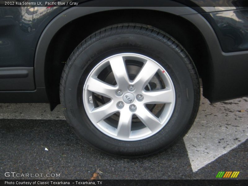 Pacific Blue / Gray 2012 Kia Sorento LX