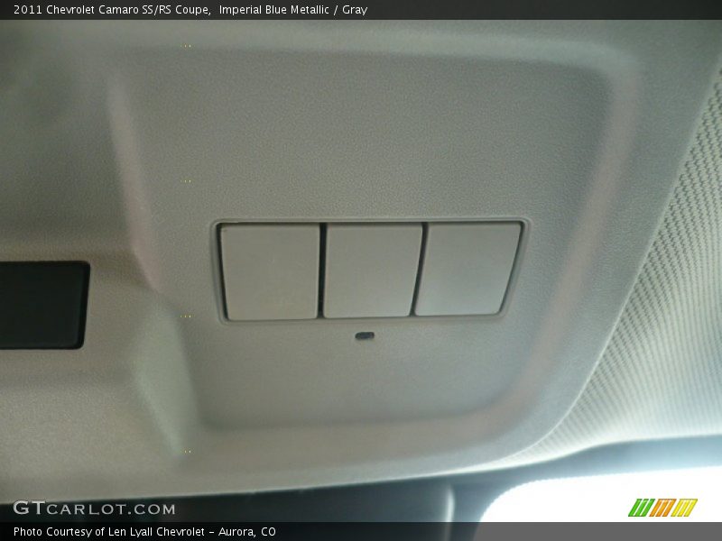 Controls of 2011 Camaro SS/RS Coupe