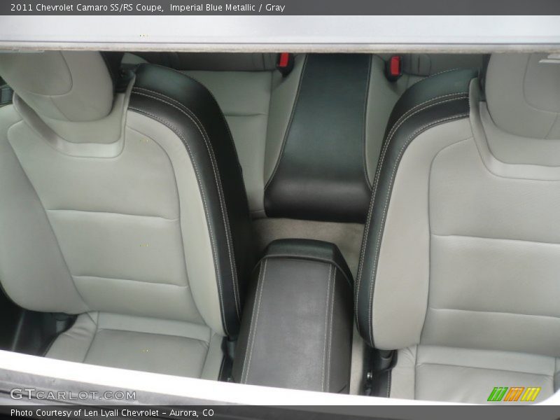  2011 Camaro SS/RS Coupe Gray Interior