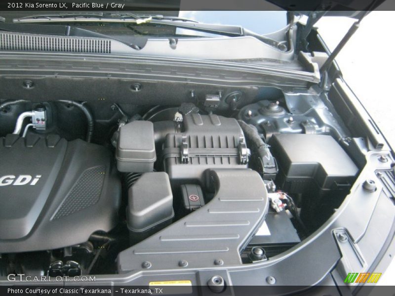 Pacific Blue / Gray 2012 Kia Sorento LX