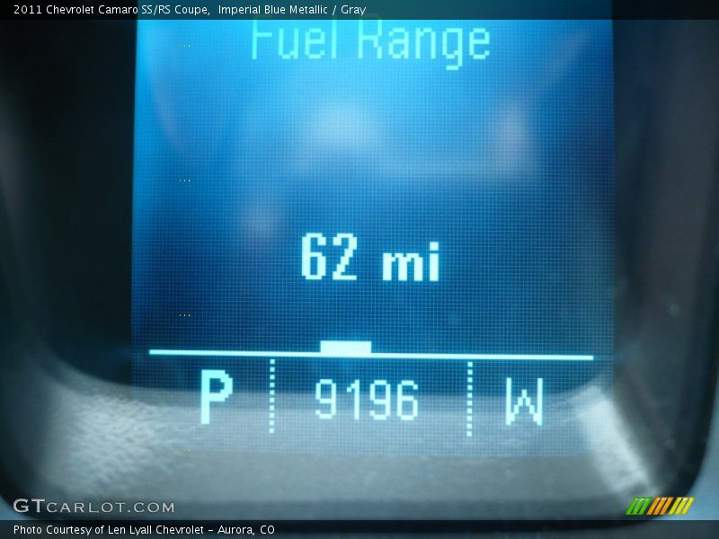 Imperial Blue Metallic / Gray 2011 Chevrolet Camaro SS/RS Coupe