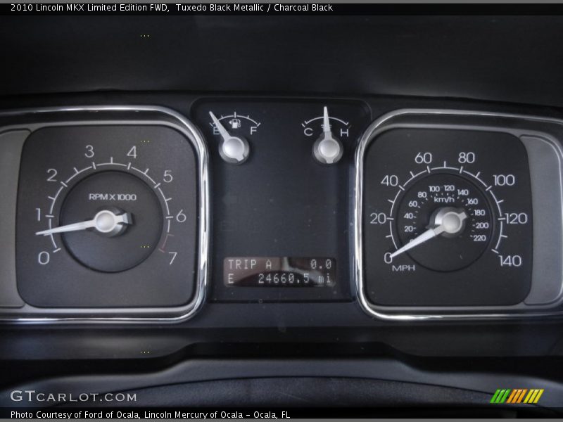  2010 MKX Limited Edition FWD Limited Edition FWD Gauges
