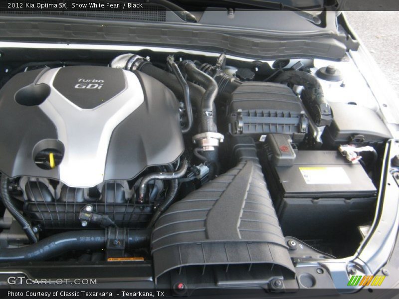 Snow White Pearl / Black 2012 Kia Optima SX