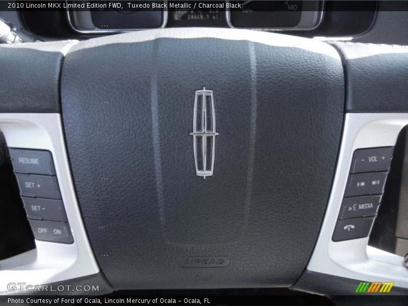 Tuxedo Black Metallic / Charcoal Black 2010 Lincoln MKX Limited Edition FWD