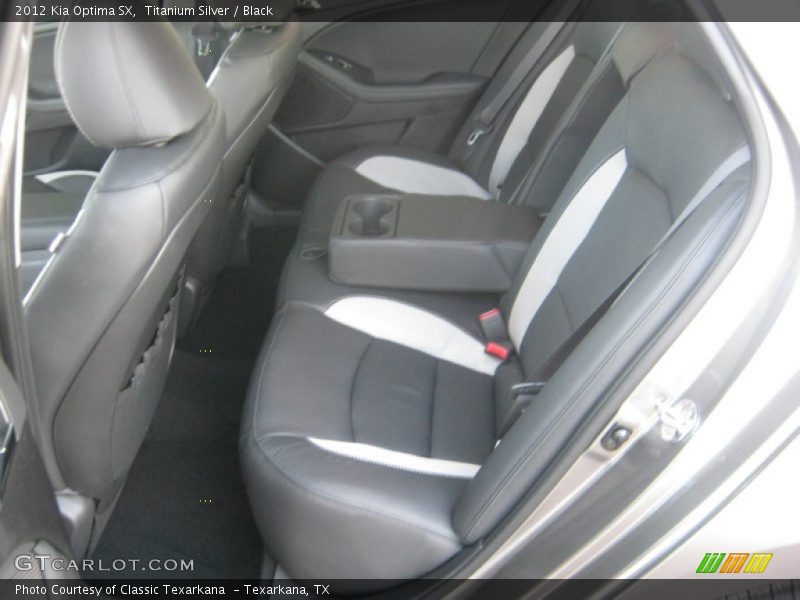 Titanium Silver / Black 2012 Kia Optima SX