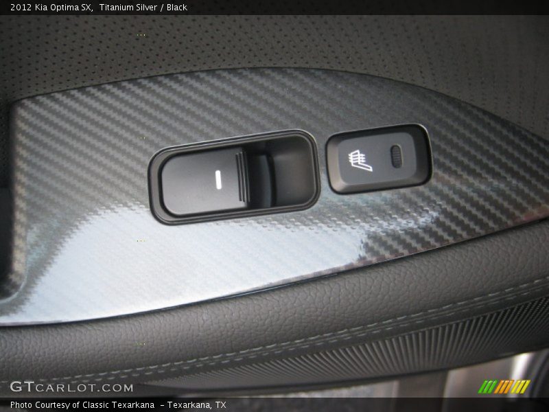 Titanium Silver / Black 2012 Kia Optima SX