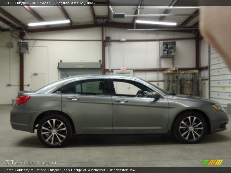 Tungsten Metallic / Black 2012 Chrysler 200 S Sedan