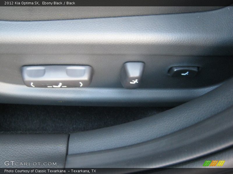Ebony Black / Black 2012 Kia Optima SX