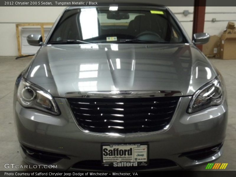 Tungsten Metallic / Black 2012 Chrysler 200 S Sedan
