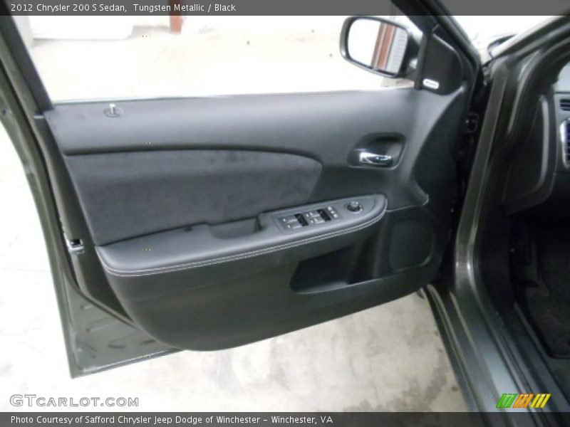 Tungsten Metallic / Black 2012 Chrysler 200 S Sedan
