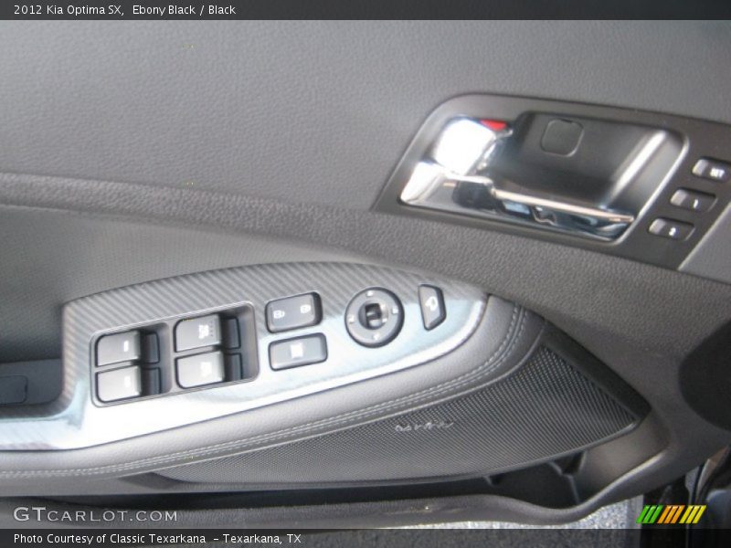 Ebony Black / Black 2012 Kia Optima SX