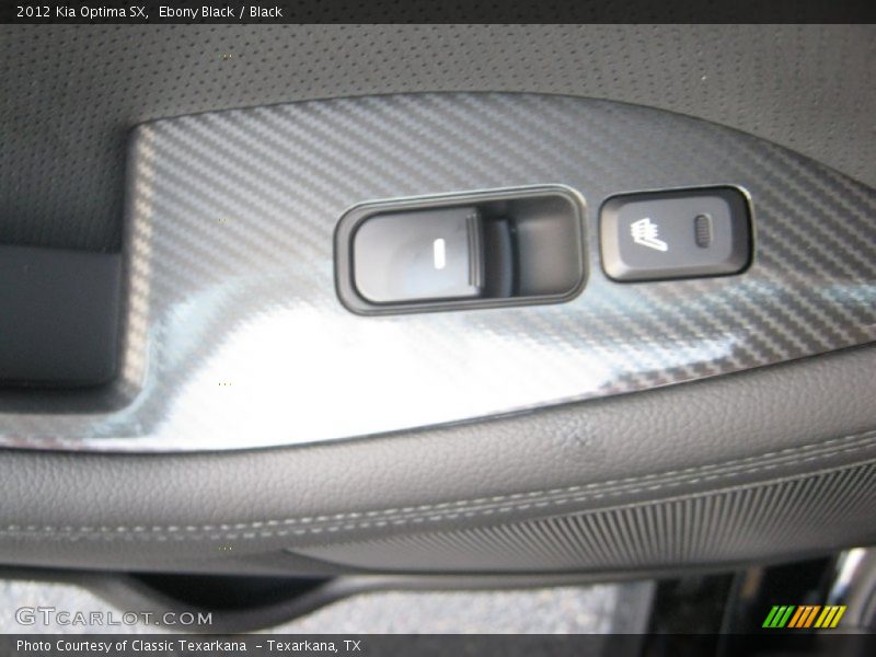 Ebony Black / Black 2012 Kia Optima SX