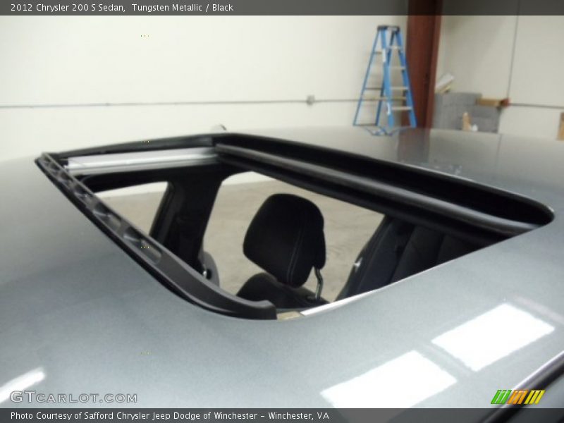 Tungsten Metallic / Black 2012 Chrysler 200 S Sedan