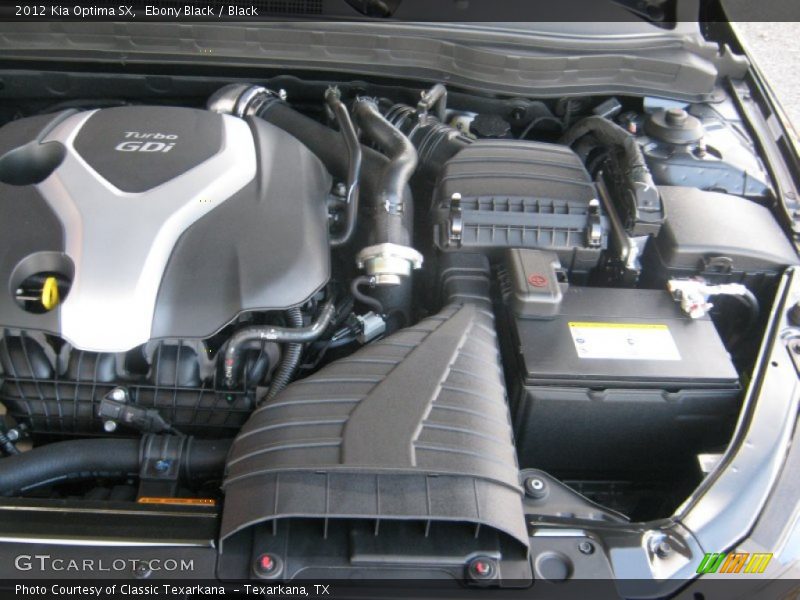 Ebony Black / Black 2012 Kia Optima SX