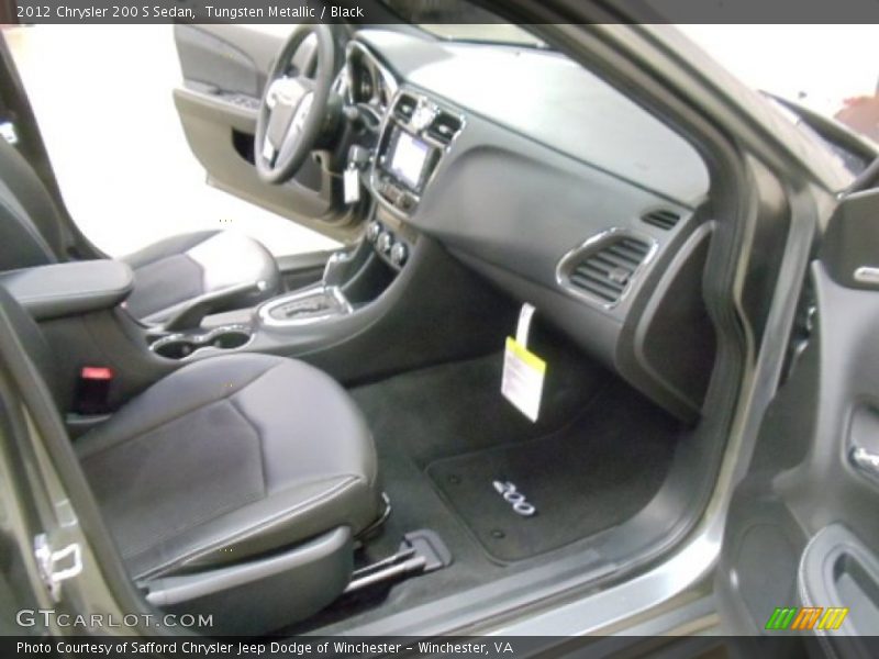 Tungsten Metallic / Black 2012 Chrysler 200 S Sedan