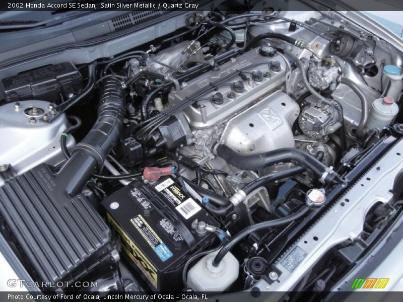  2002 Accord SE Sedan Engine - 2.3 Liter SOHC 16-Valve VTEC 4 Cylinder