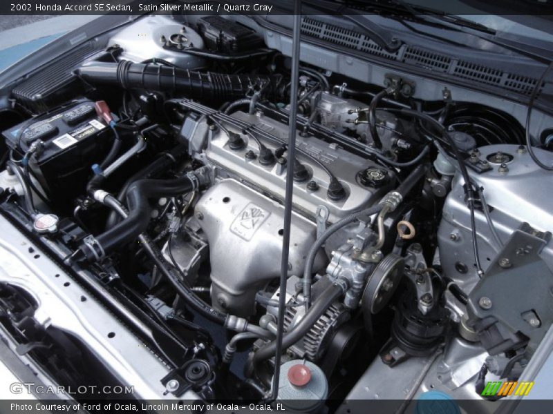  2002 Accord SE Sedan Engine - 2.3 Liter SOHC 16-Valve VTEC 4 Cylinder