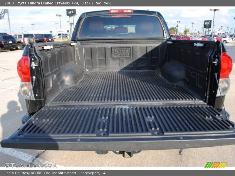 Black / Red Rock 2008 Toyota Tundra Limited CrewMax 4x4