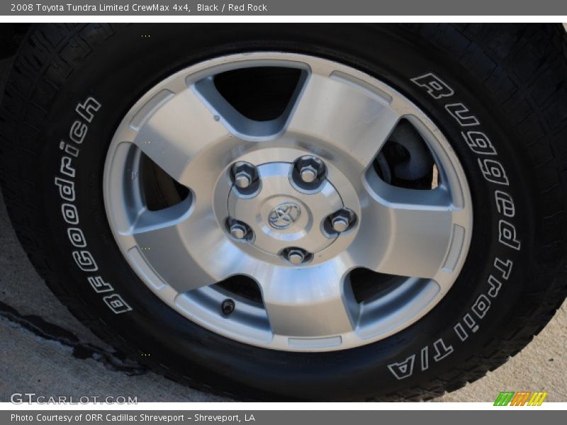 Black / Red Rock 2008 Toyota Tundra Limited CrewMax 4x4