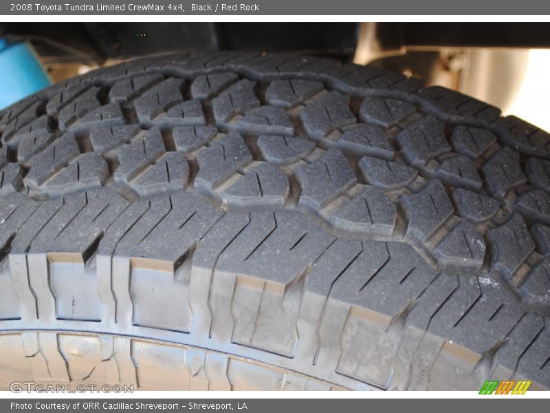 Black / Red Rock 2008 Toyota Tundra Limited CrewMax 4x4