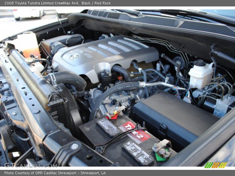  2008 Tundra Limited CrewMax 4x4 Engine - 5.7 Liter DOHC 32-Valve VVT V8