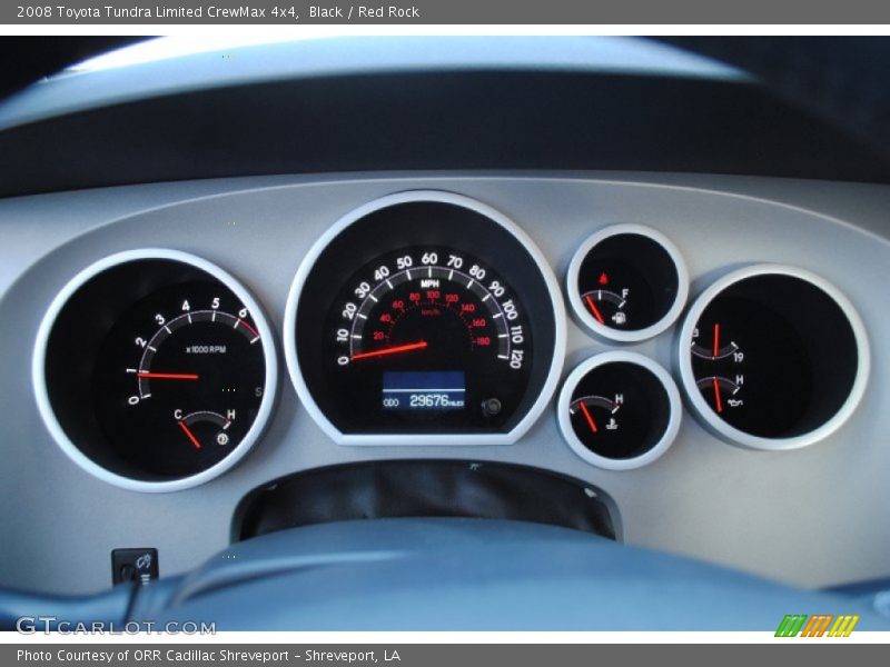  2008 Tundra Limited CrewMax 4x4 Limited CrewMax 4x4 Gauges