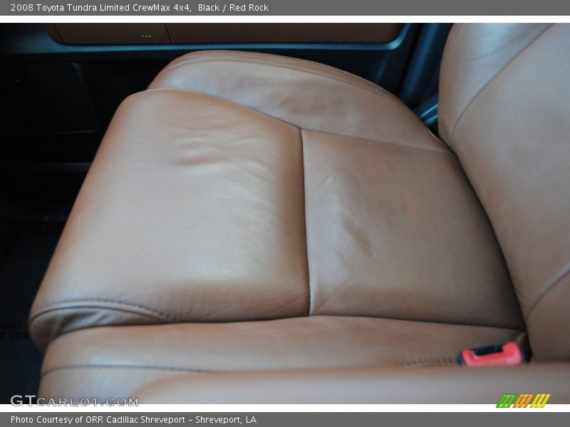 Black / Red Rock 2008 Toyota Tundra Limited CrewMax 4x4