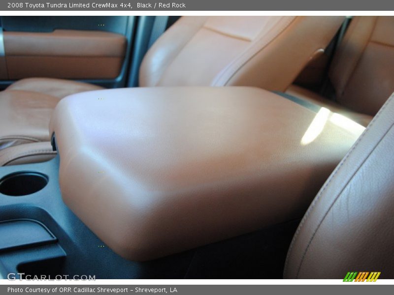 Black / Red Rock 2008 Toyota Tundra Limited CrewMax 4x4