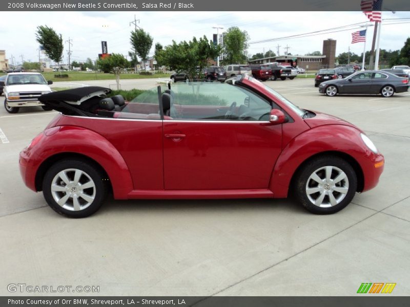  2008 New Beetle S Convertible Salsa Red