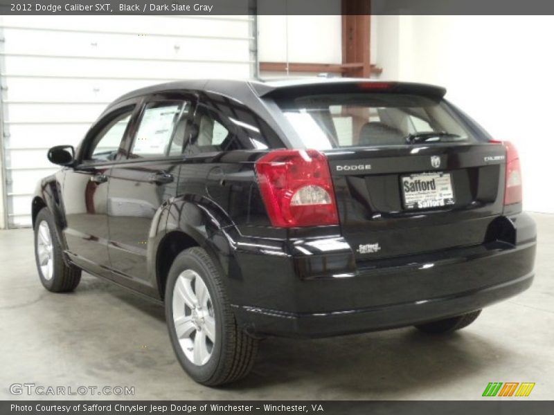 Black / Dark Slate Gray 2012 Dodge Caliber SXT