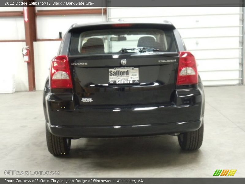 Black / Dark Slate Gray 2012 Dodge Caliber SXT