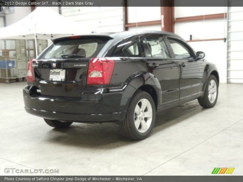 Black / Dark Slate Gray 2012 Dodge Caliber SXT